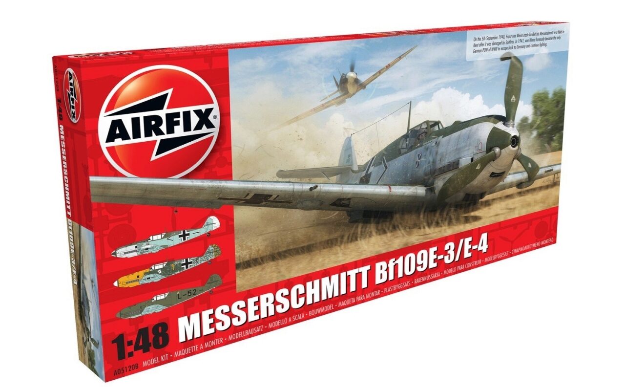 Airfix A05120B Messerschmitt Me109E-4/E-1 in 1:48 Neu + OVP - Bild 4