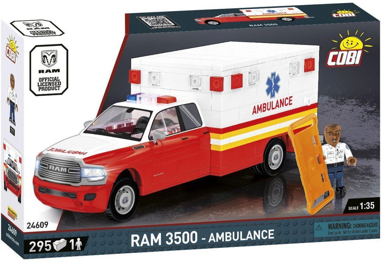 Cobi 24609 1:35 Ram 3500 - Ambulance