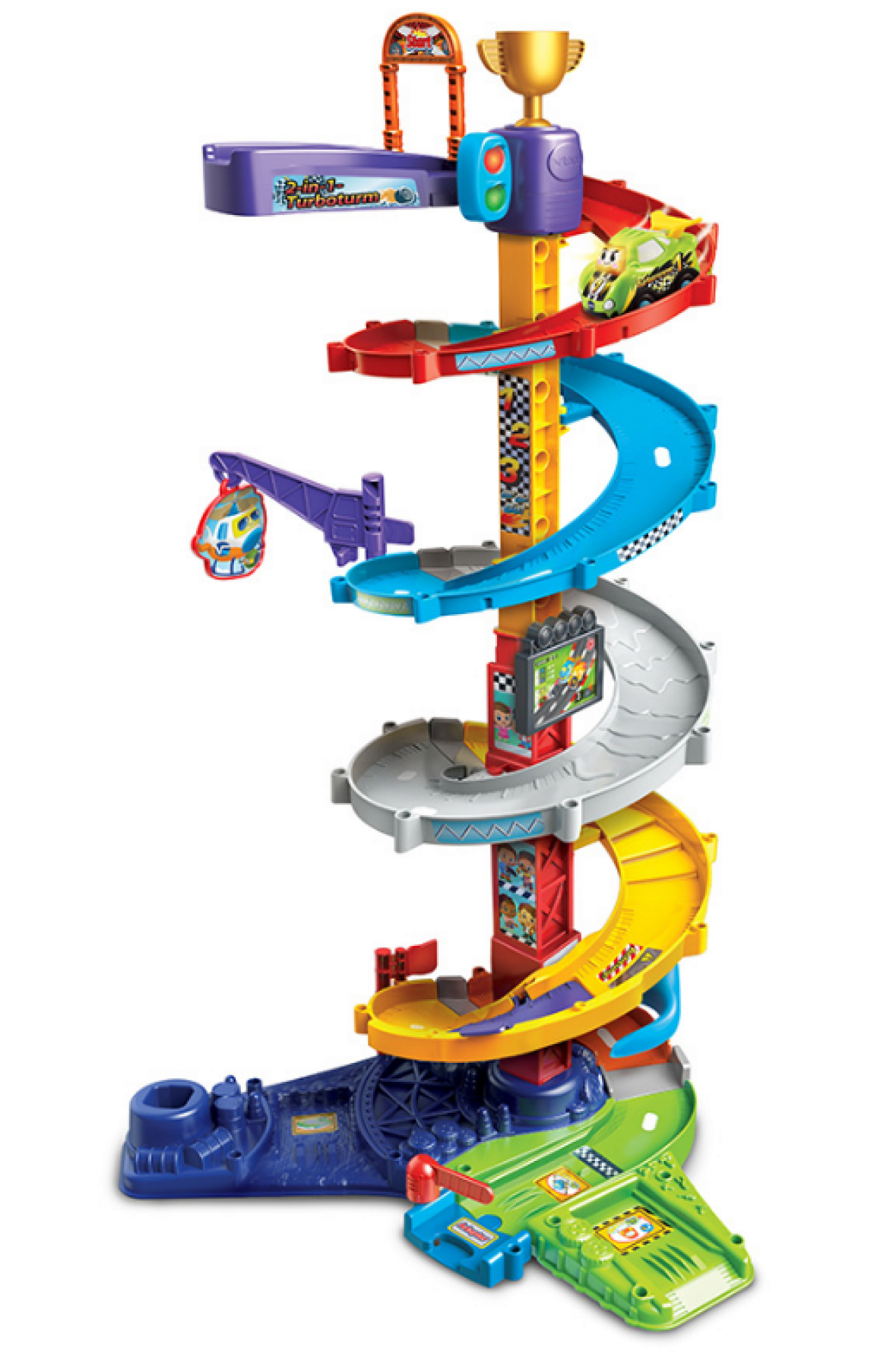 Vtech Unisex Tut Tut Flitzer Turboturm 2 In 1 Mehrfarbig Baby - Image 8