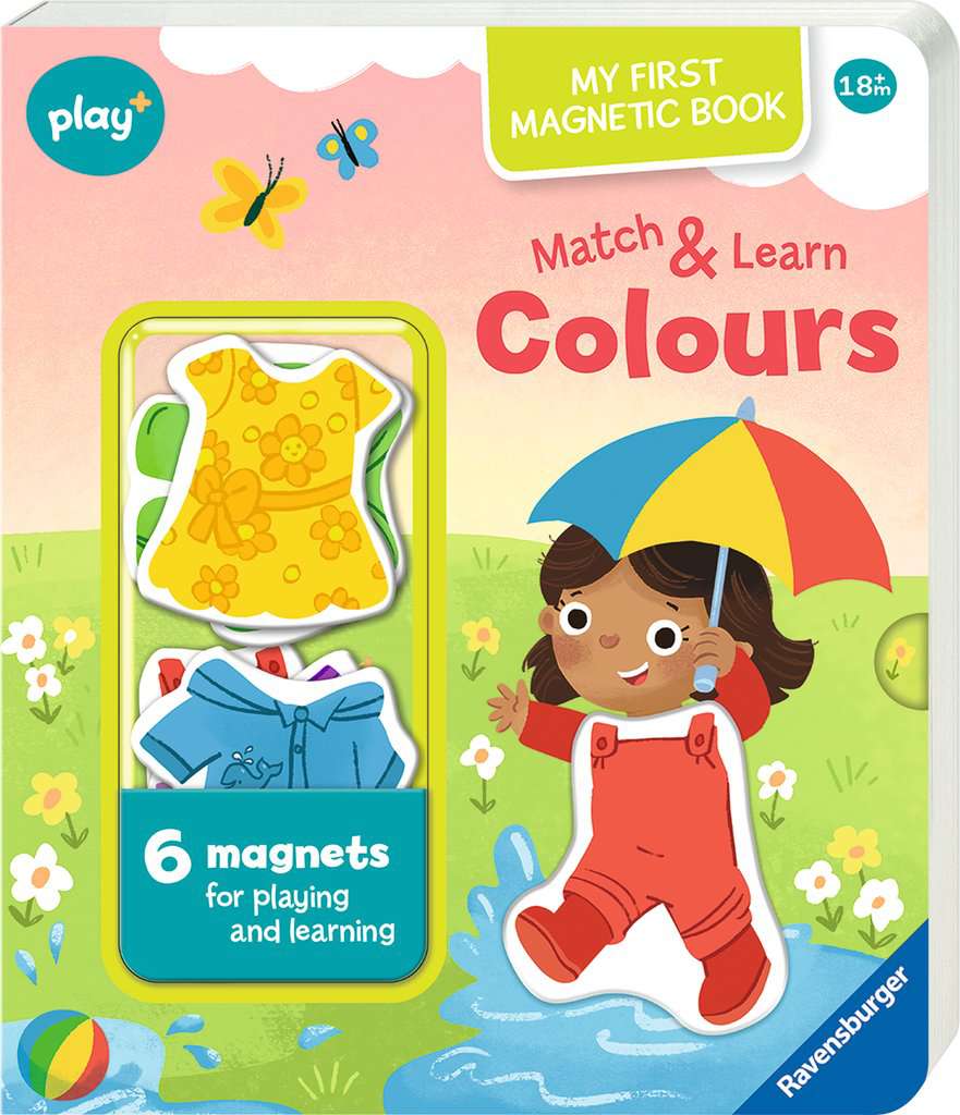 Ravensburger 13097022 Play+ My First Magnetic Book: Match And Learn Colours - Englisch - Bild 4