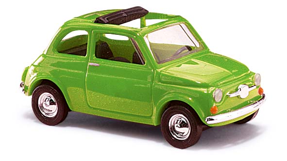 Spur H0 Busch 48723 Fiat 500 grün 