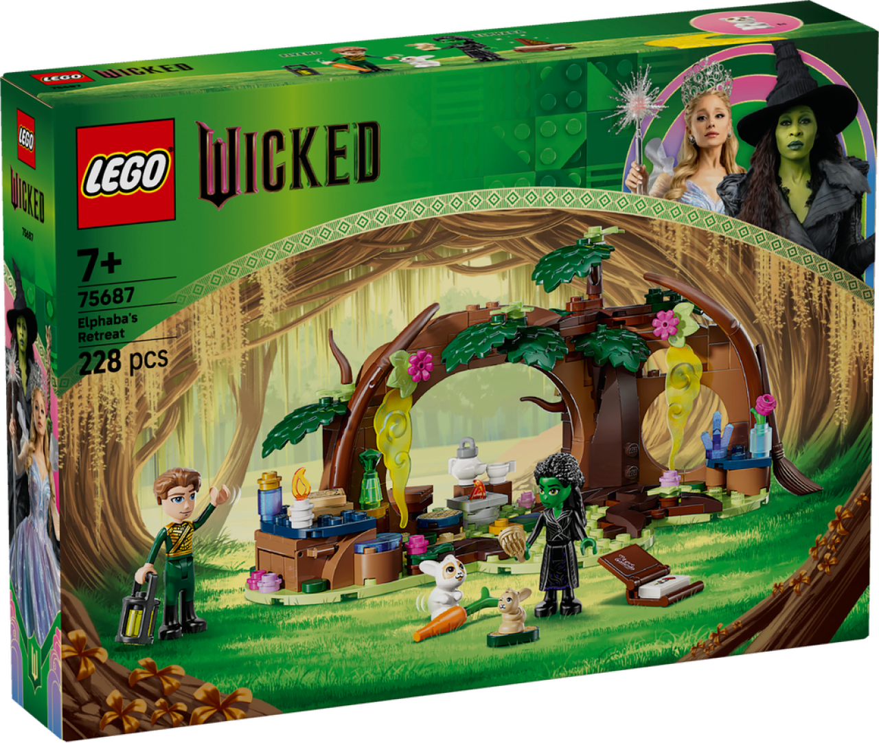 Lego Lego® Wicked - 75687 Elphabas Versteck 152 Mehrfarbig in Größe 99 - Bild 4
