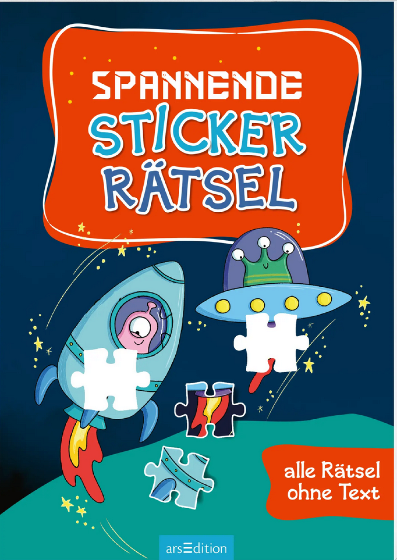 Ars Edition Arsedition 135612 Spannende Sticker-Rätsel - Bild 3