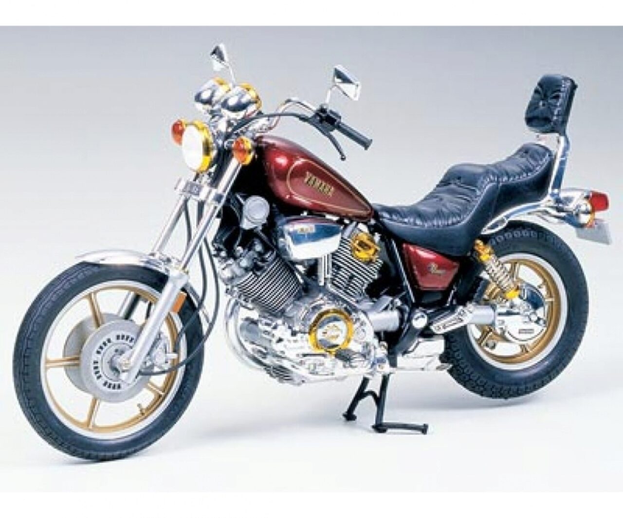 TAMIYA Yamaha 300014044 XV1000 Virago Motorradmodell Bausatz 1:12, Mittel - Bild 4