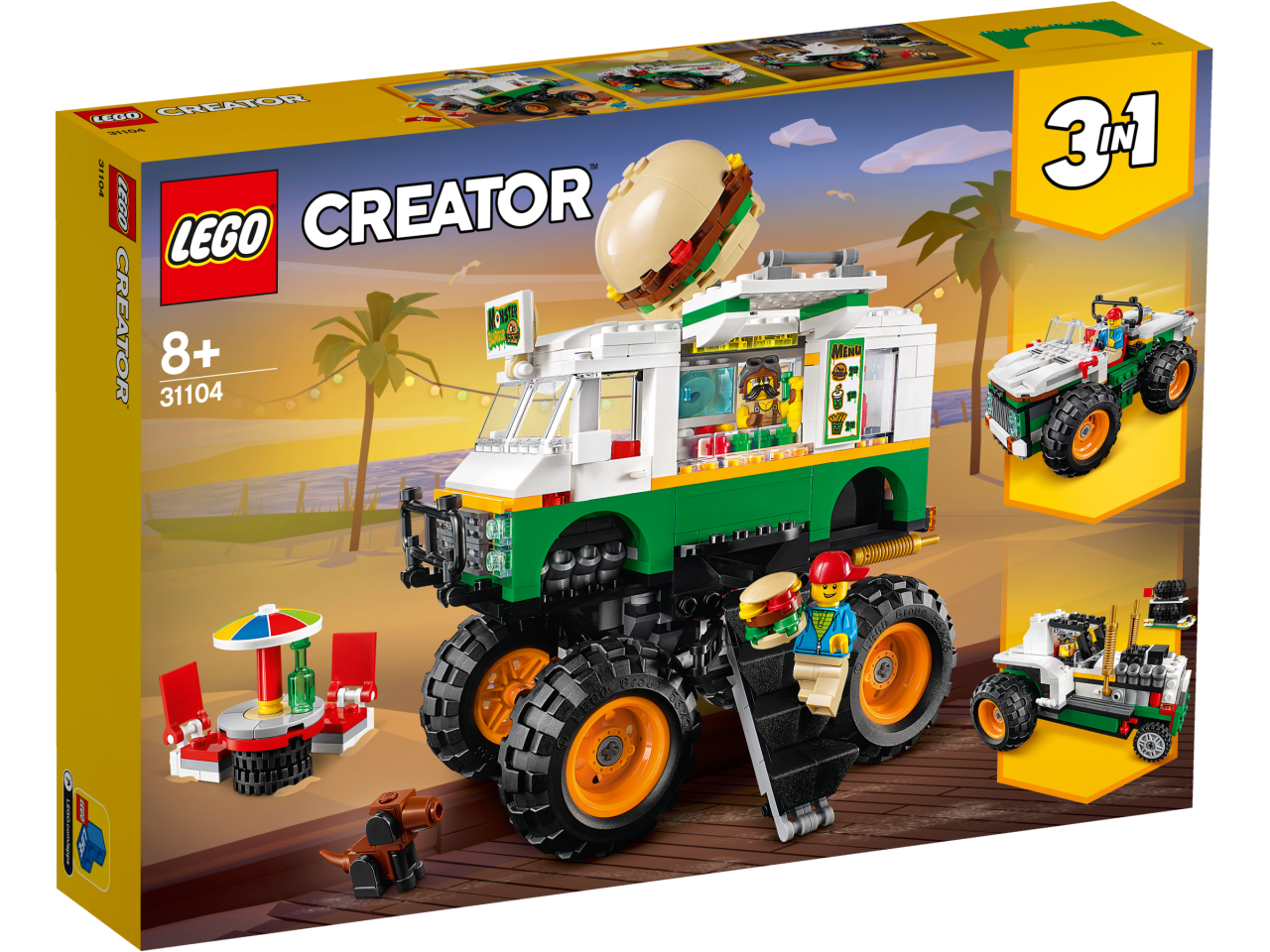 Lego Creator 31104 - 3in1: Burger-Monster-Truck - Bild 5