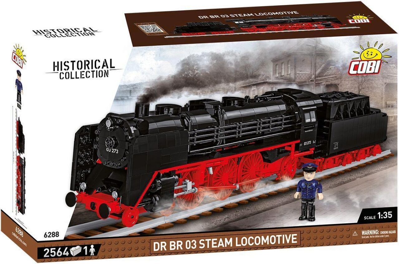 Cobi 6288 2560 1:35 Dampflokomotive Br 03, Dr