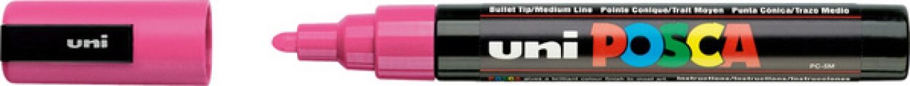 Faber Castell Rosa Faber-Castell 182528 Marker Uni Posca Pc-5M