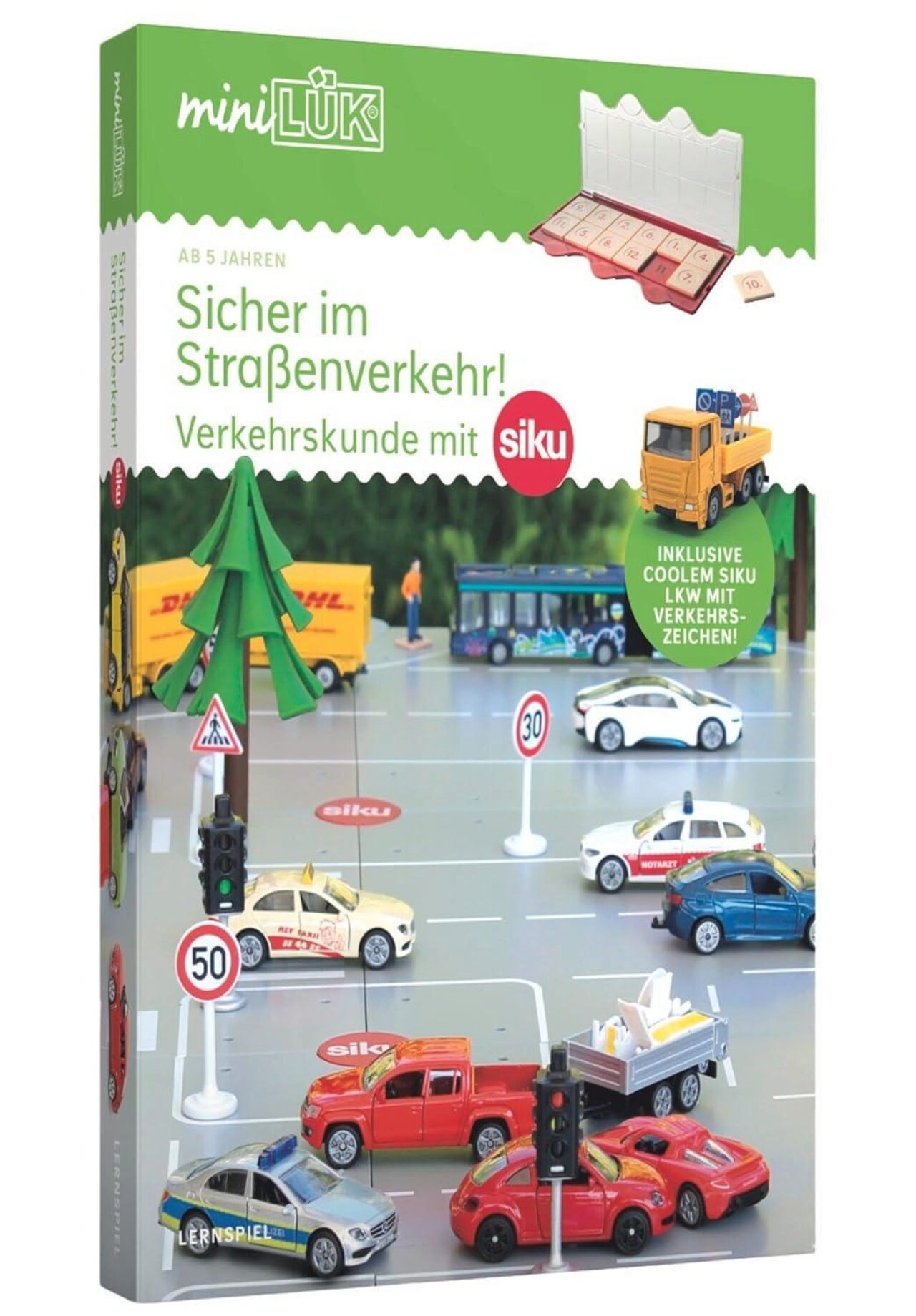 miniLÜK-Set: Vorschule/ 1. Klasse Die siku Verkehrsschule (miniLÜK-Sets: Kasten + Übungsheft/e) - Bild 6