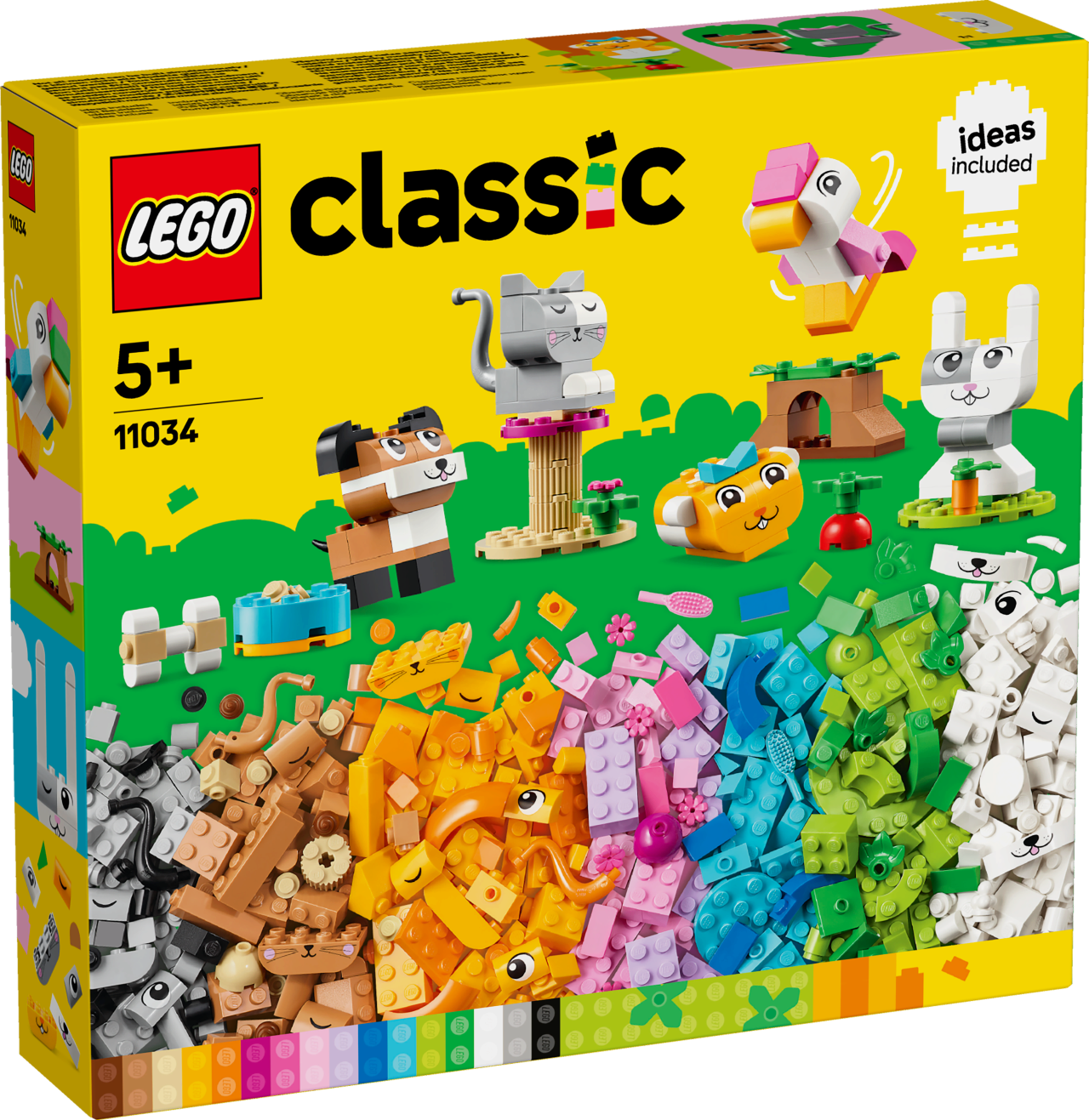 Lego® Classic Mädchen 11034 Kreative Tiere