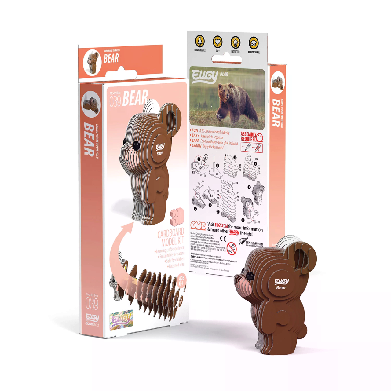 Carletto Deutschland Gmbh Eugy - 3D Bastelset Bär - Bild 8