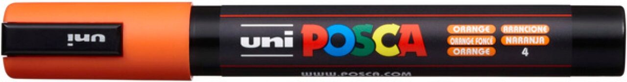 Uni Marker Uni Posca Pc-5M Marker Orange Uni Posca Pc-5M Marker - Bild 3