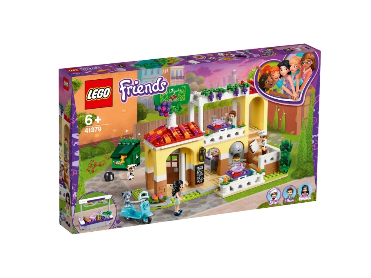 LEGO® Friends 41379 Heartlake City Restaurant Spielwaren Neu OPV Pizzeria Essen - Bild 6