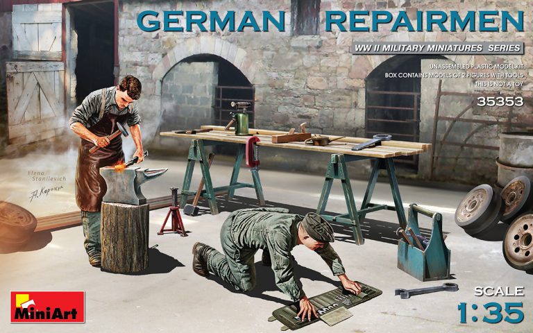 Miniart 35353 1:35 Deutsche Mechaniker