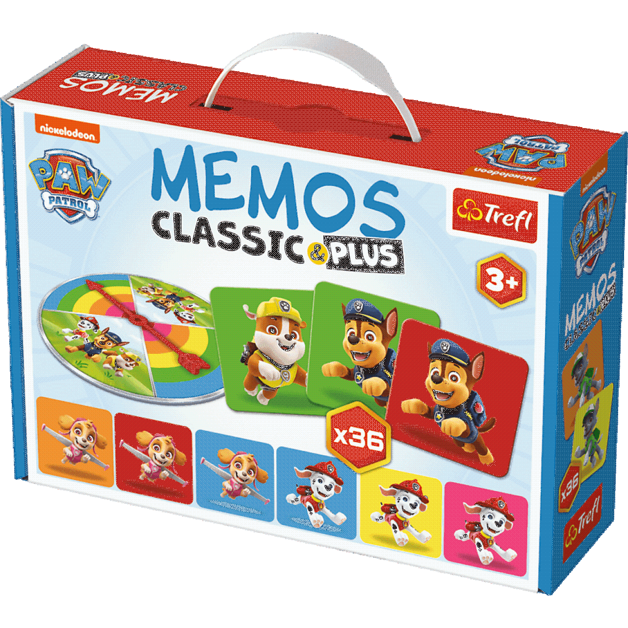Trefl 2269 Memos Classic & Plus – Paw Patrol