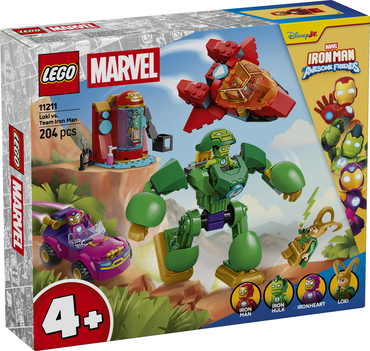 Lego Unisex Loki Vs. Team Iron Man 11211 - Bild 8