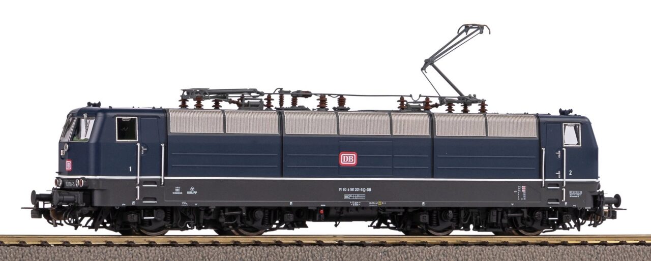 Piko 51945 H0 DCC-Sound Elektrolok BR 181 201 DB Museum Epoche 4/6 LED-Licht neu - Image 3