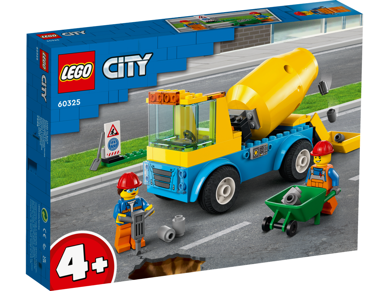 Lego® 4+ Jungen Lego® City 60325 Betonmischer - Bild 4