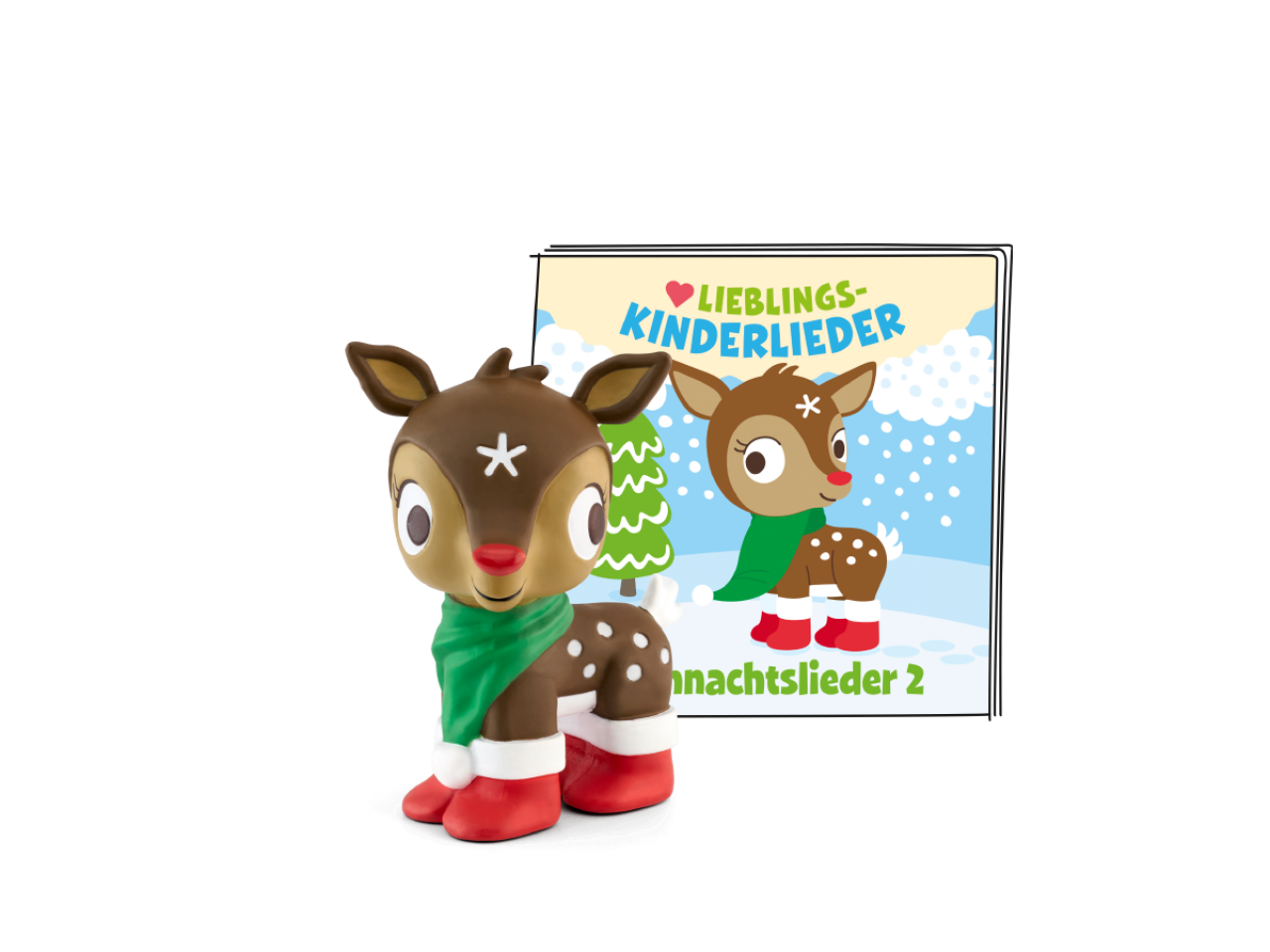Tonies® Rote 10001334 Lieblings-Kinderlieder – Weihnachtslieder 2 (Neuauflage 2022)