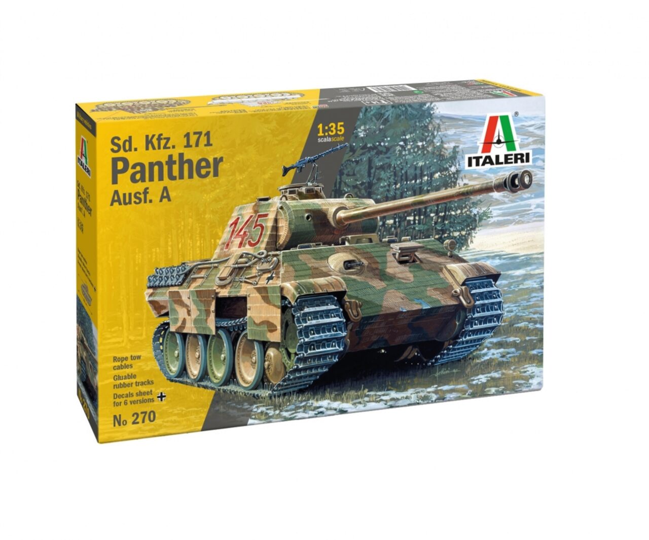 Italeri 510000270 1:35 Sd.kfz. 171 Panther Ausf. A