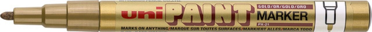 Uni-Ball Gold Marker, Permanent-Marker Paint (Px-21), (1X) - Bild 3