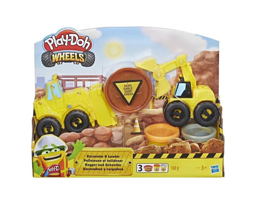 HASBRO E4294EU4 Play Doh Bagger und Schaufler