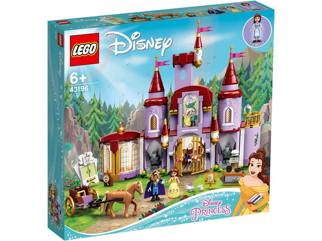 Lego® Disney Princess™ Jungen Lego® Disney Princess 43196 Belles Schloss