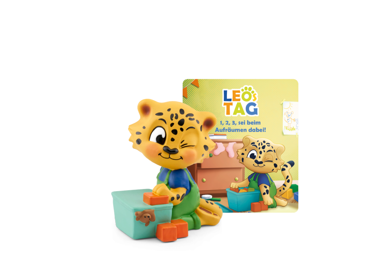 Tonies® 11000199 Leos Tag – 1, 2, 3, Sei Beim Aufräumen Dabei!