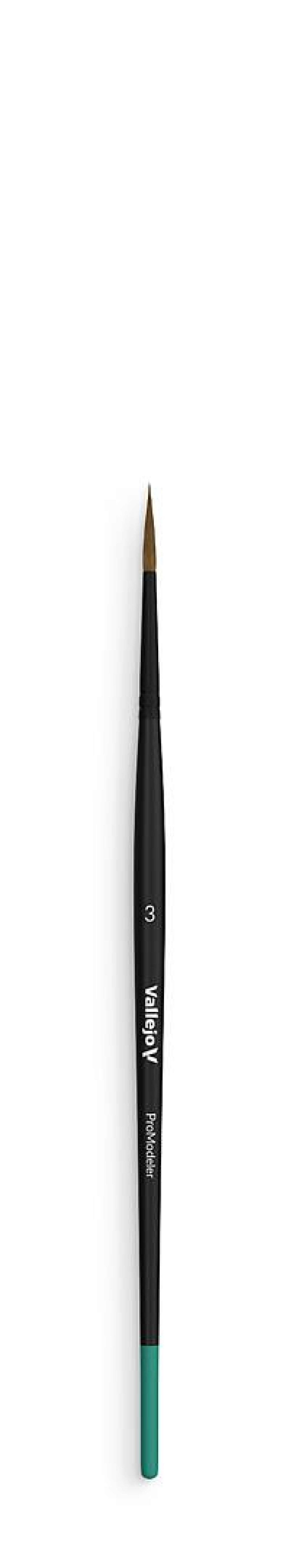 Vallejo B01003 Pro Modeler Pinsel, Größe 3
