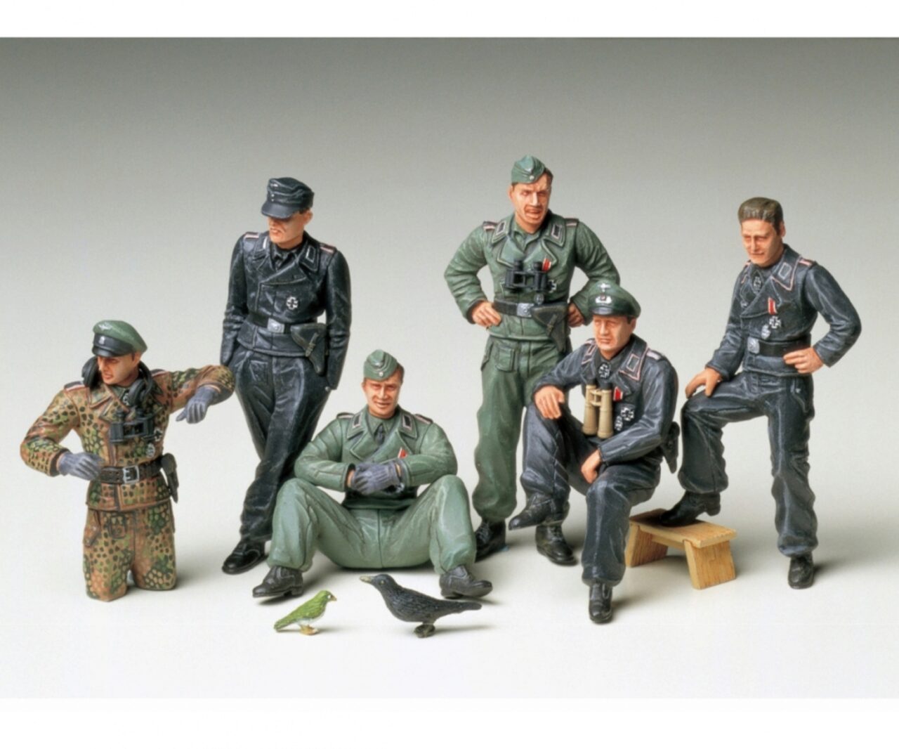 Tamiya 300035201 1:35 Fig-Set Dt. Pz-Besatz. I