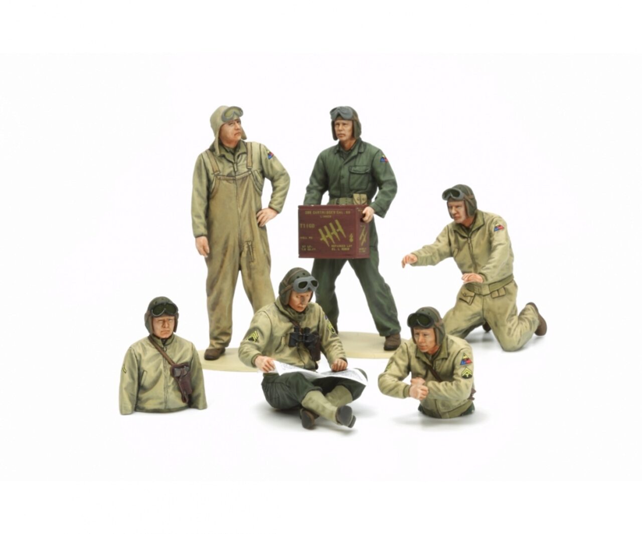 Tamiya 300035347 1:35 Us Panzerbesatzung (6)