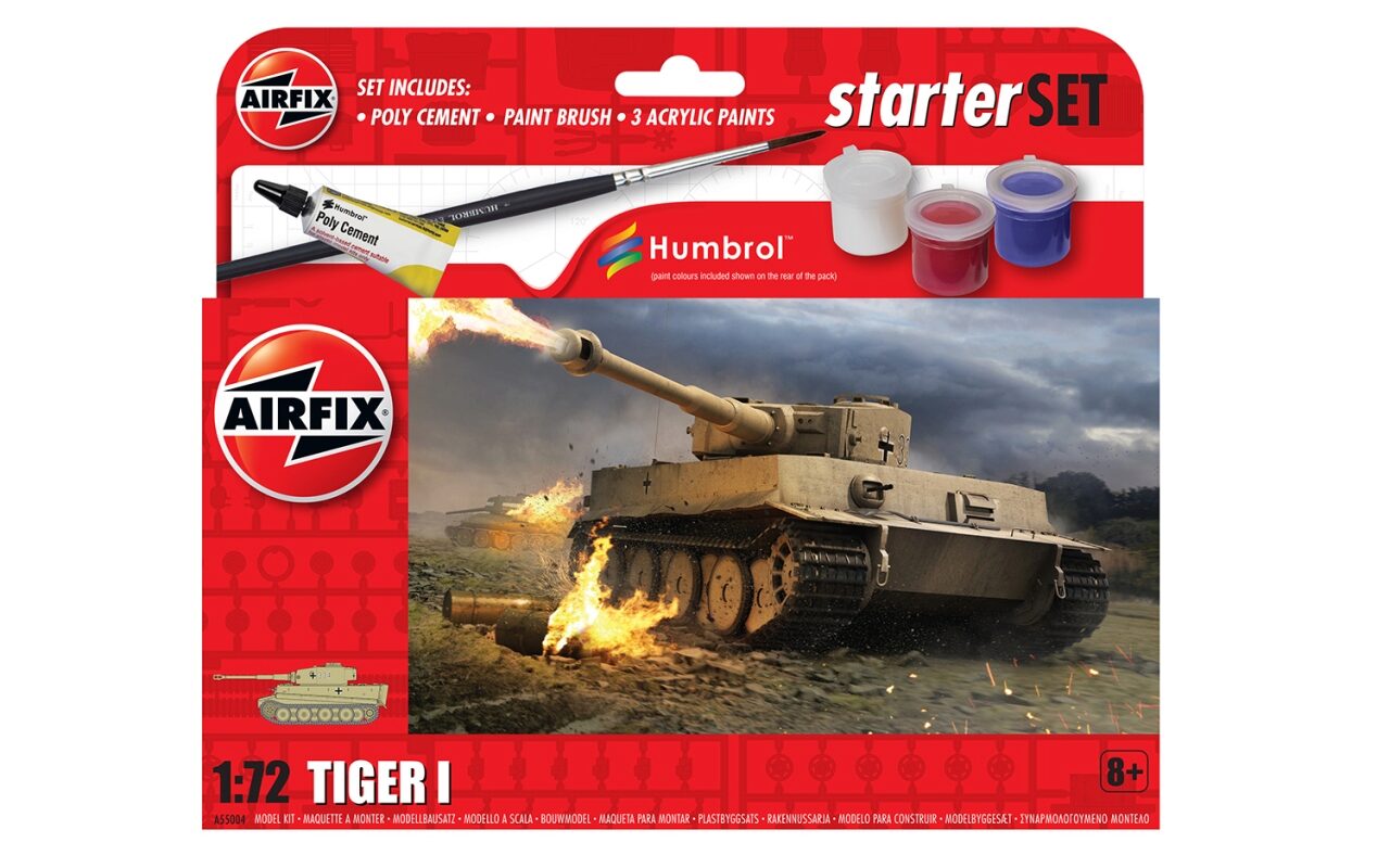 Airfix A55004 1:72 Small Beginners Set Tiger 1