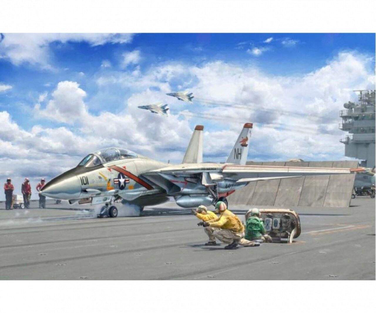 Italeri 510001414 1:72 F-14A Tomcat Recessed Li