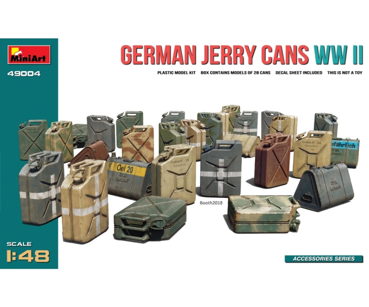 Miniart Models 550049004 1:48 Wwii Deutsche Kraftstoffkanister (28)