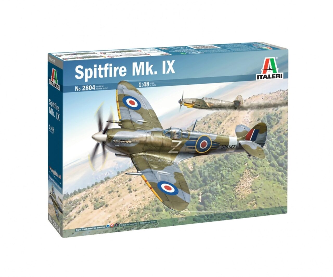Italeri 510002804 1:48 Britische Spitfire Mk.ix