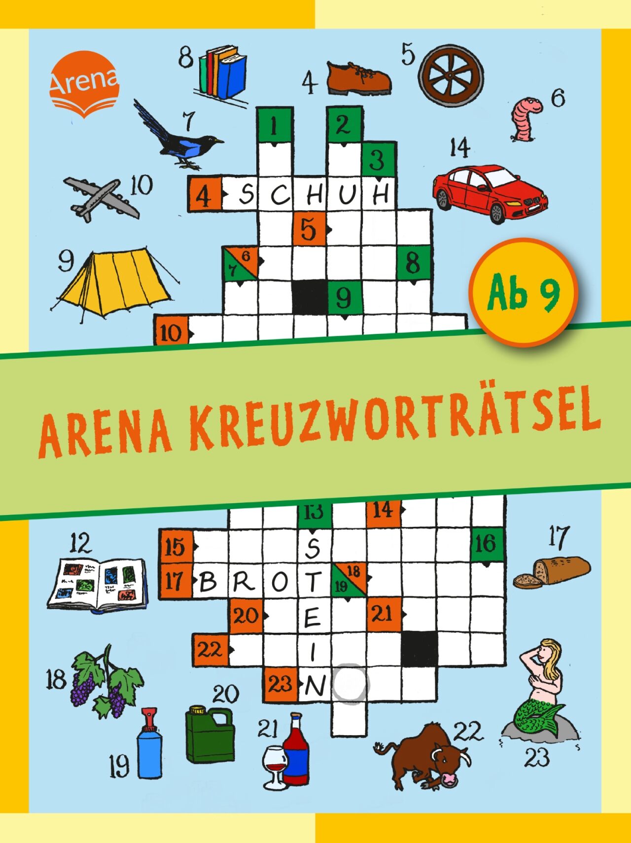Arena Verlag 3-401-71947-5 Haller, Kreuzworträtsel