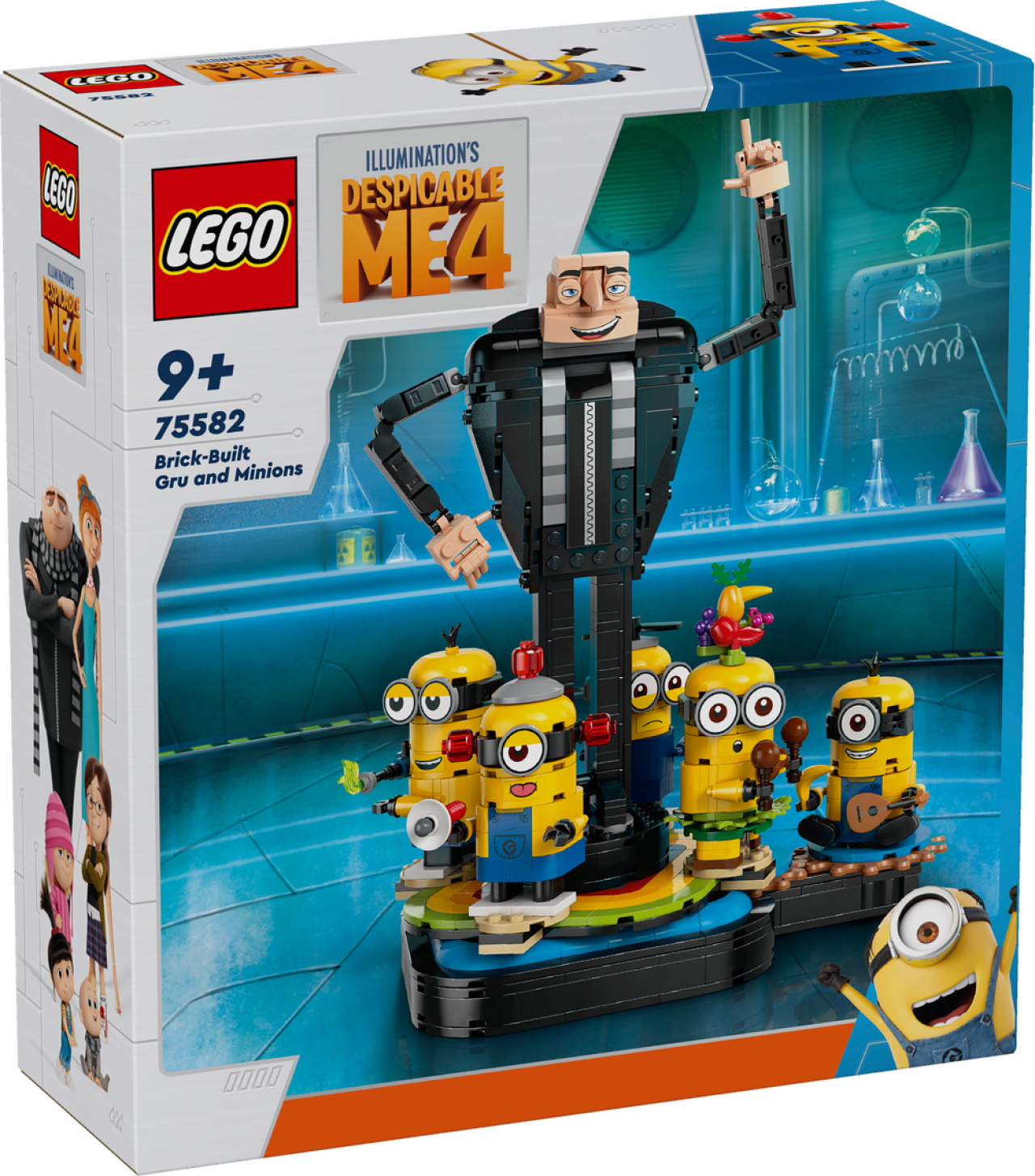 Joom Omi Japan Products Mädchen Schwarz Lego Minion Gru Und Freunde Spielzeug, Geschenk Für Geburtstage, Weihnachten, Jungen Und Kinder Im Alter Von 9, 10 Und 11 Jahren, Rollenspiel - Bild 4