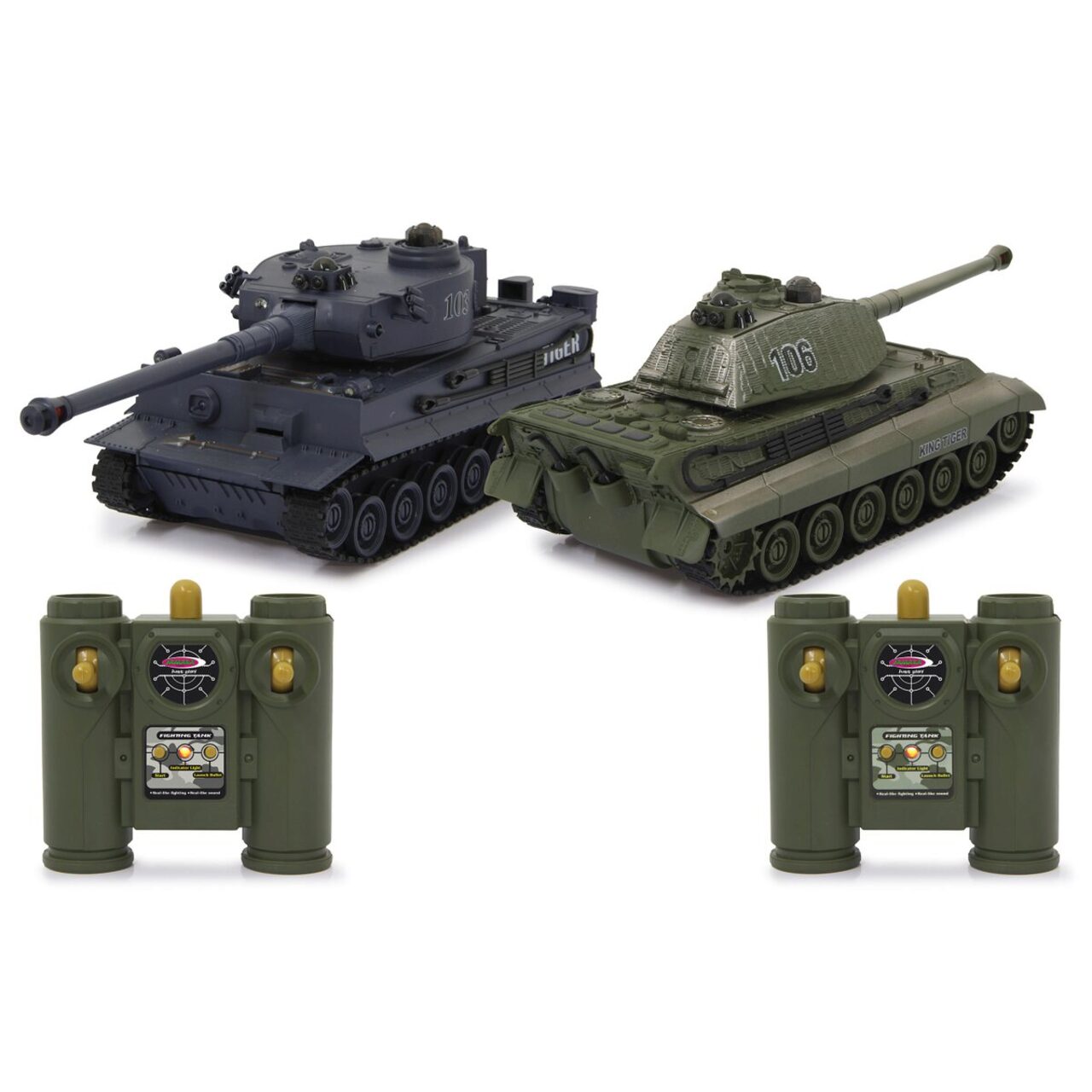 JAMARA Spielzeug-Panzer, BxL: 13 x 35,5 cm, Ab 8 Jahren - schwarz - Image 4