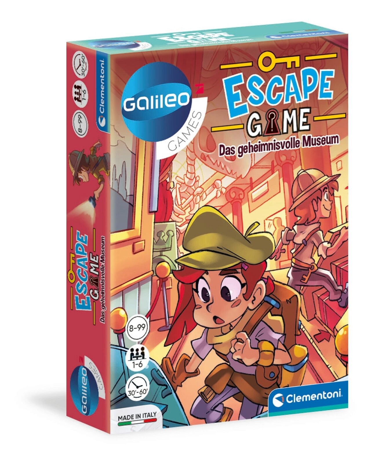 Clementoni 59227 Escape Game - Das Geheimnisvolle Museum