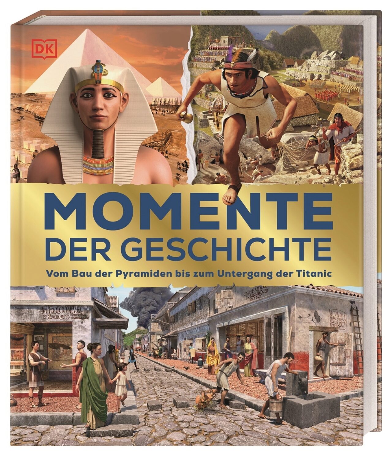 Momente der Geschichte: Vom Bau der Pyramiden bis zum Untergang der Titanic. Einzigartige 3-D-Szenen erwecken Geschichte zum Leben. Für Kinder ab 8 Jahren - Bild 4