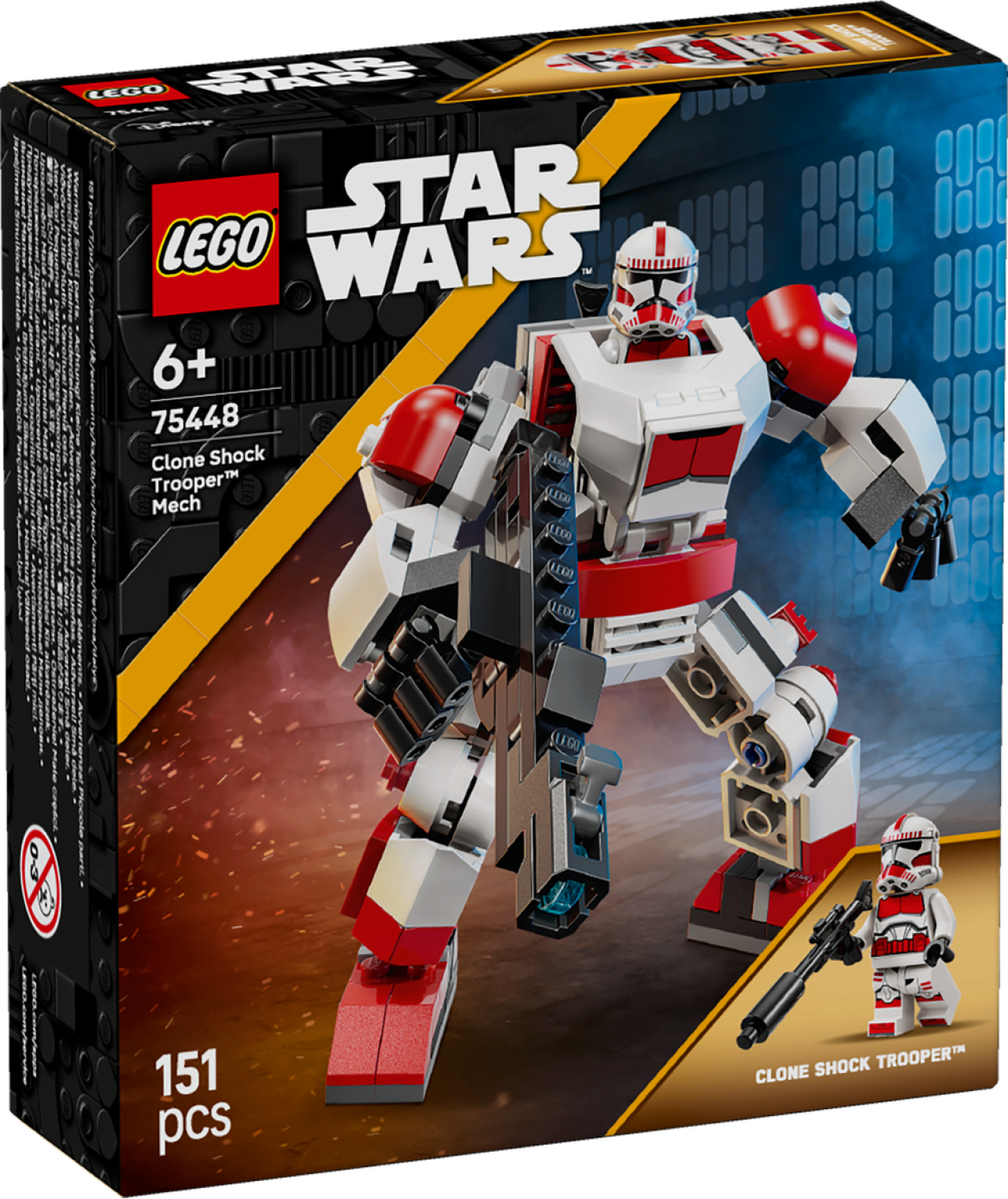 Lego® Jungen Star Wars™ Klon-Schocktruppen Mech 75488 - Bild 10