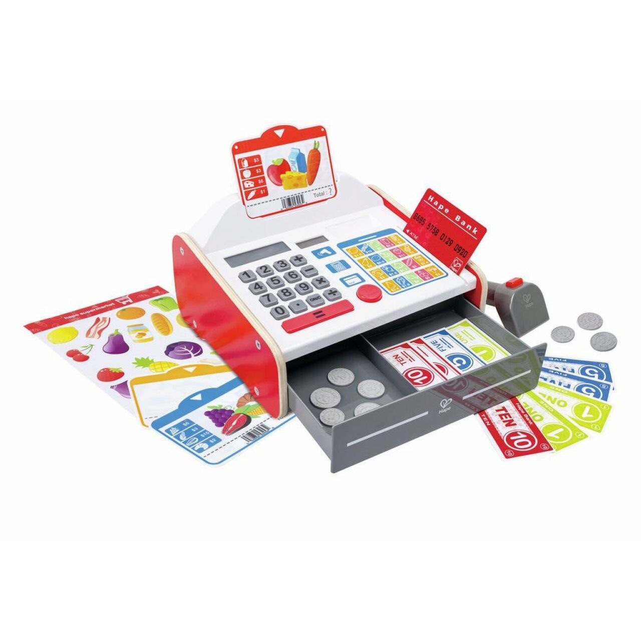 Hape Unisex Baby Mehrfarbig Spielkasse Mit Sound - Image 2