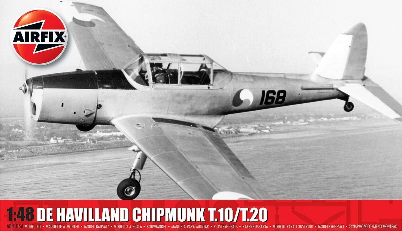 Airfix 04105A De Havilland Chipmunk T.10/T.20 1:48 Modellbausatz Flugzeug - Bild 4