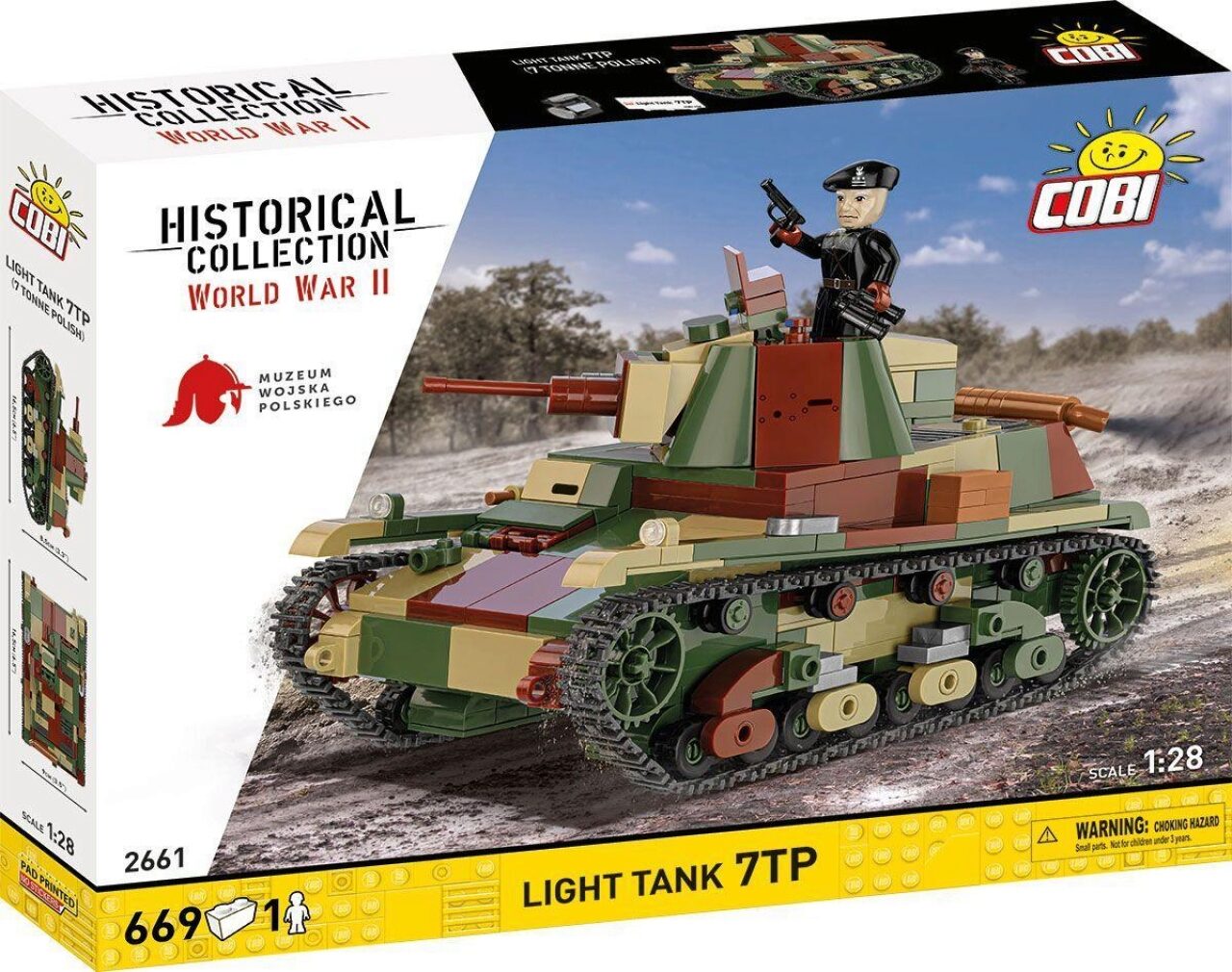 Cobi 2661 1:28 Light Tank 7Tp - Bild 4