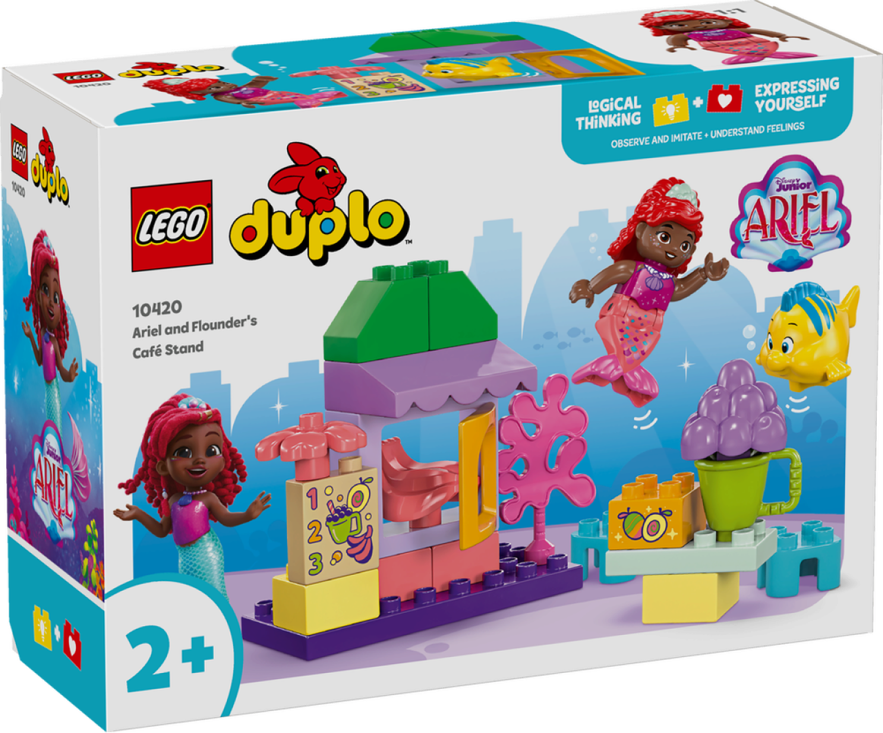 Joom Lego Rose Gold Duplo Kaffeestand Spielzeug Konstrukteur Set Rosa - Bild 5