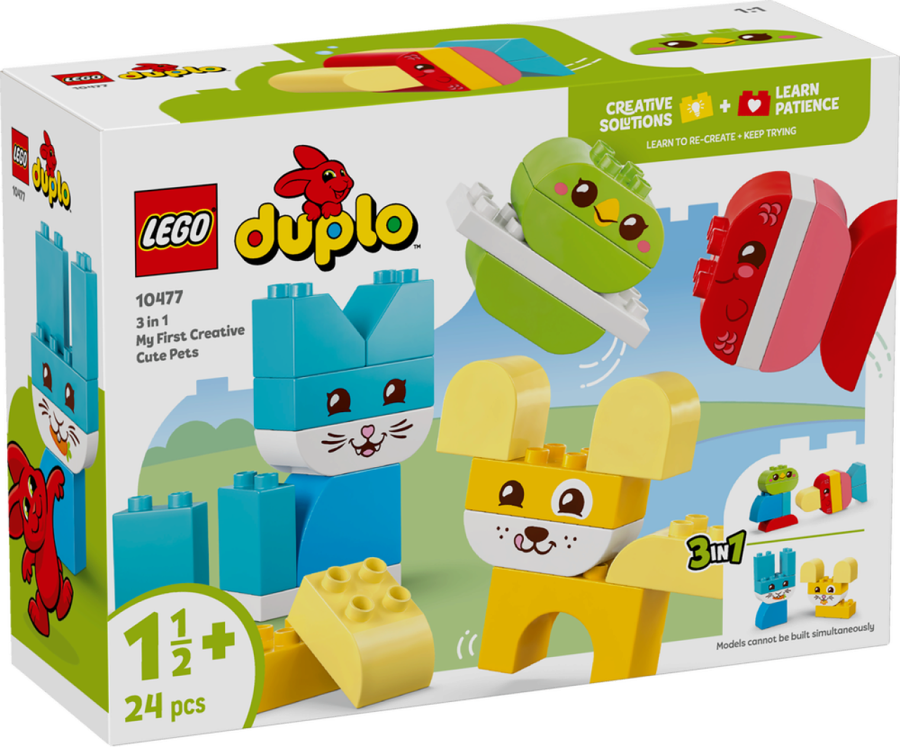 LEGO DUPLO 10477 Bauset 3-in-1, 24 Teile, 1½+, Kreative niedliche Haustiere - Bild 11