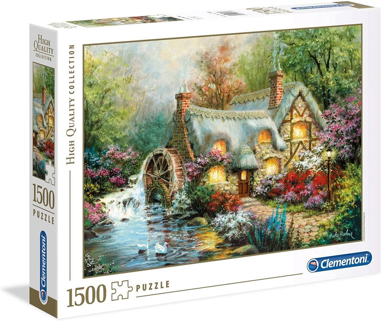 Clementoni 31711 Puzzle 1500 Teile High Quality Collection Compact