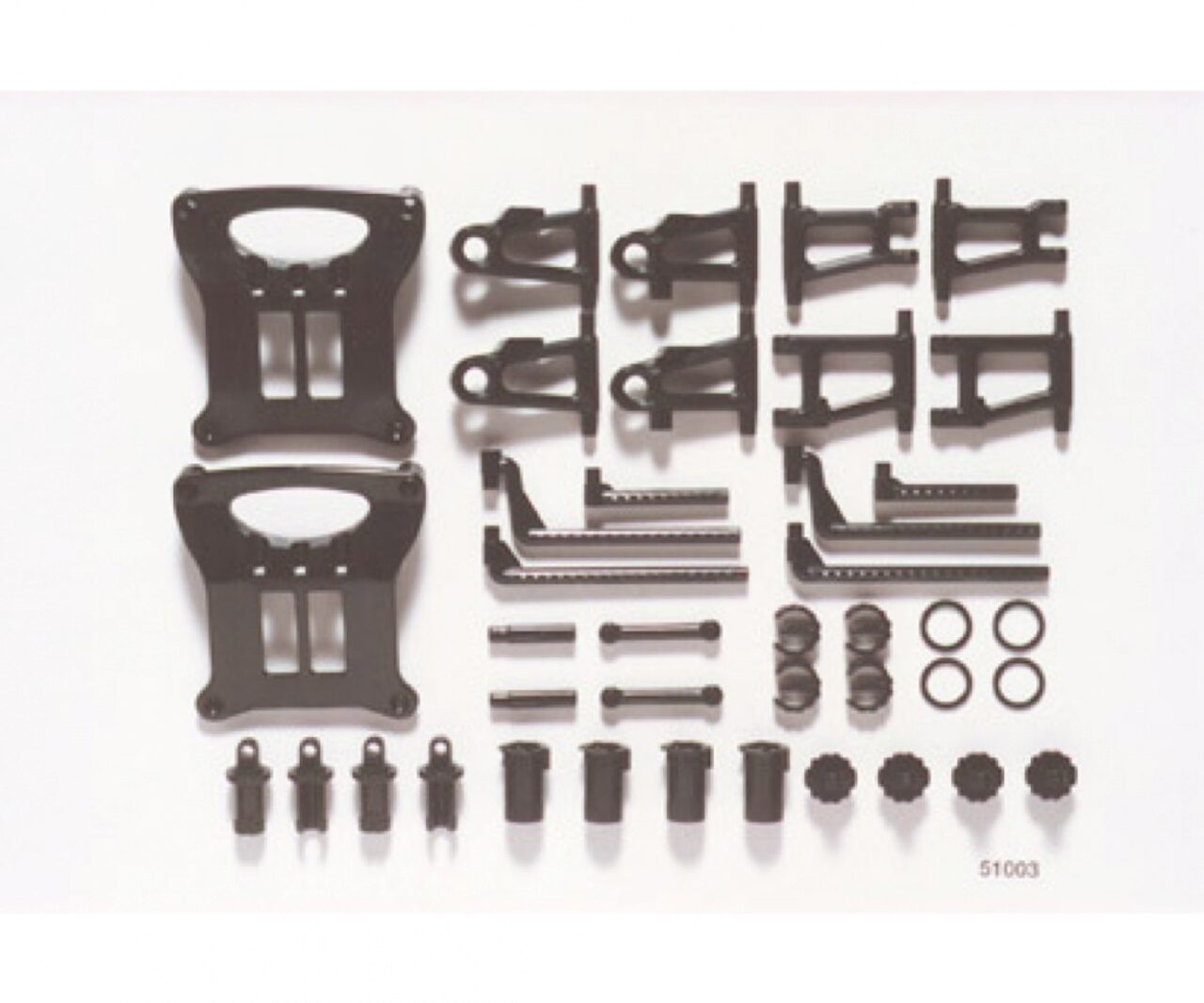 Tamiya Schwarz Ersatzteil 51003 Tt-01 B-Teile - Bild 2