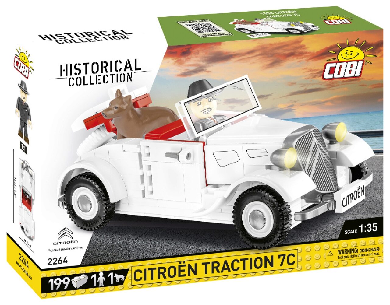 Cobi 2264 1:35 Citroen Traction 7C