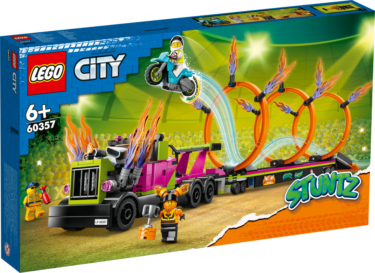 LEGO CITY: Stunttruck mit Feuerreifen-Challenge (60357) Neu Und OVP - Bild 6