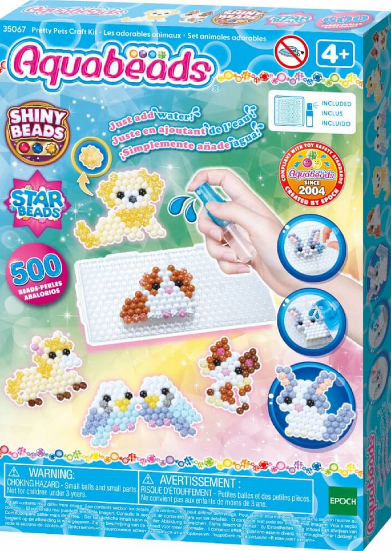 Aquabeads Epoch 35067 Süße Tiere Bastelset